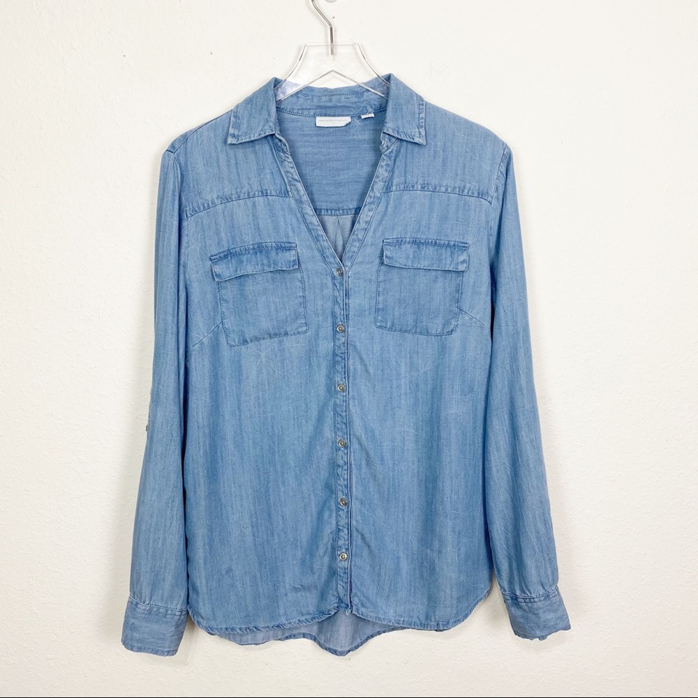 3/$15 NY & Co Soften Button Down